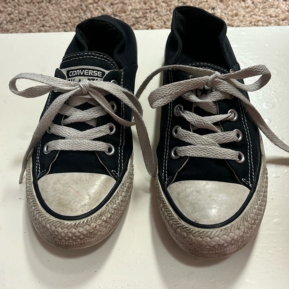 Worn looking converse